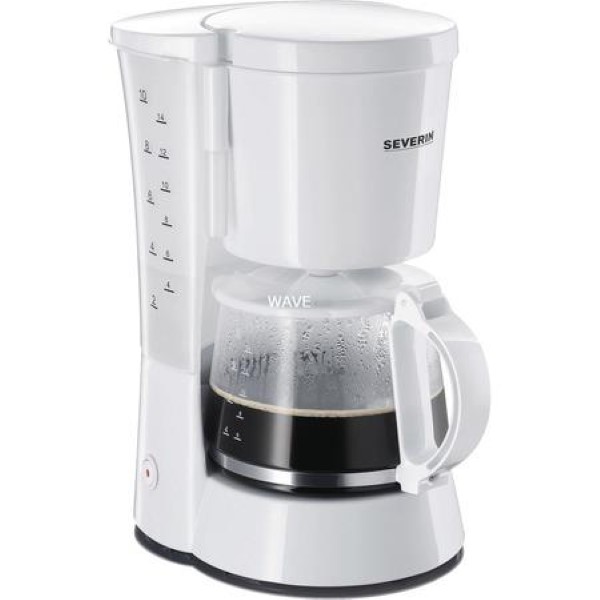 SEVERIN KA 4478 COFFEE MACHINE, FILTER MACHINE  WHITE