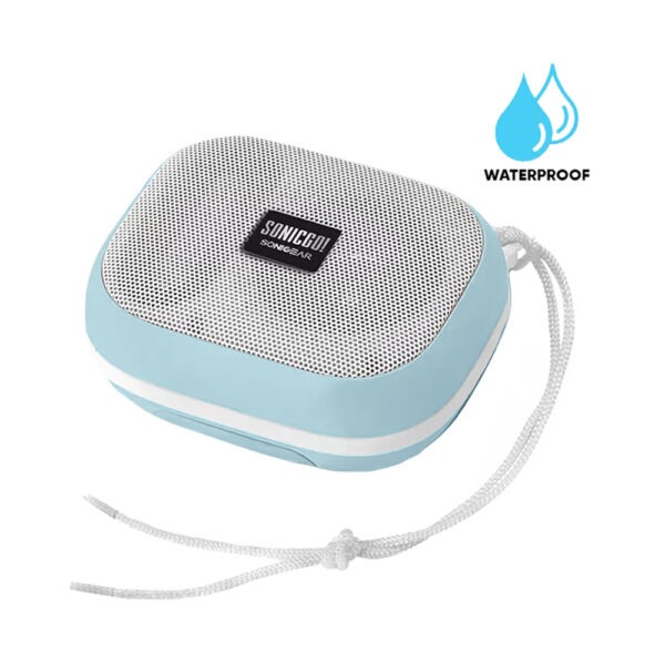 SONICGEAR PORTABLE BT5.3 WATERPROOF SPEAKER SONICGO! 101 AQUA MINT
