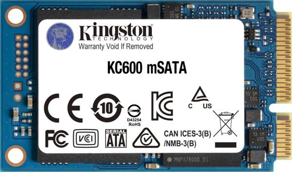 KINGSTON SSD 256GB 500/550 KC600MS MSA KIN
