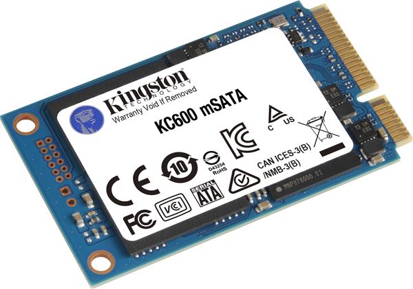KINGSTON KC600 512GB SATA3 SED SKC600MS/512G MSATA