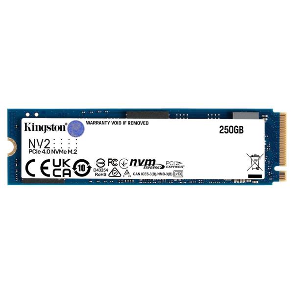 Kingston SSD  NV2 250GB  SNV2S/250G M.2 PCIe 4.0 NVMe