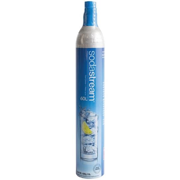 SODASTREAM  CO2 RESERVE CYLINDER  SPARKLING WATER MAKER BLUE/SILVER