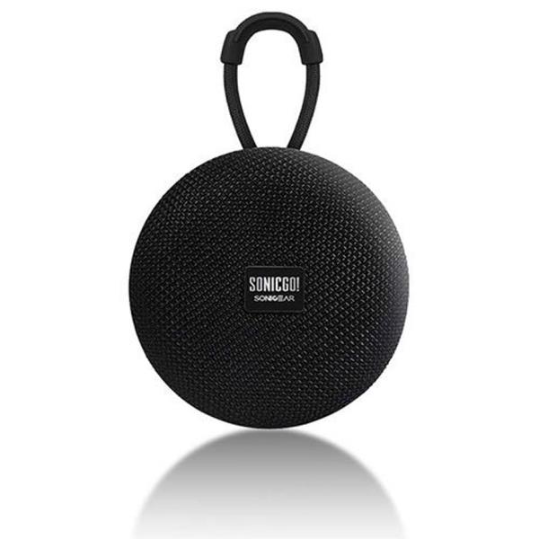 SONICGEAR SONICGO 2 BLUETOOTH 5.3 PORTABLE SPEAKER WITH MIC FM RADIO USB PLAYBACK BLACK