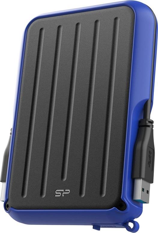 Silicon Power A66 external hard drive 4000 GB Black, Blue SP040TBPHD66LS3B