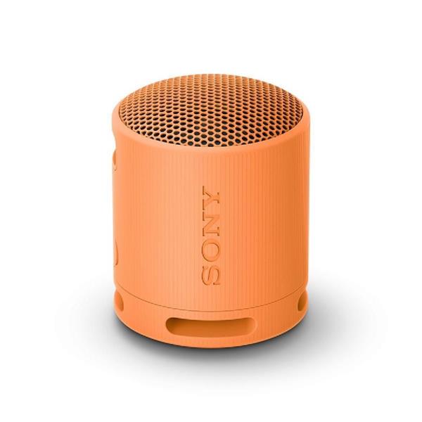 Sony SRS-XB100 Αδιάβροχο Ηχείο Bluetooth με Διάρκεια Μπαταρίας έως 16 ώρες Πορτοκαλί