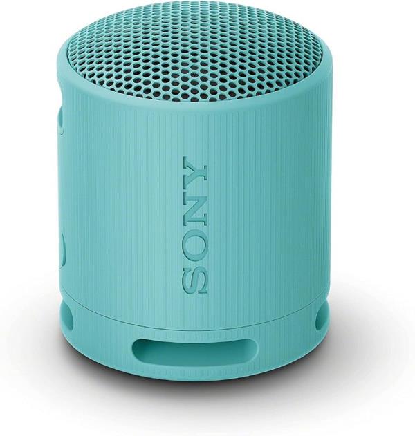 Sony SRS-XB100 Αδιάβροχο Ηχείο Bluetooth με Διάρκεια Μπαταρίας έως 16 ώρες Μπλε