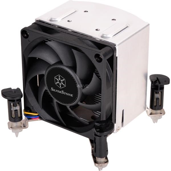 SILVERSTONE SST-AR10-115XP, CPU COOLER 1155, 1156, 1150, 1151 FROM 7.18 TO 8.2 TO 33.1 39.03 DB M³ / H  4.83 TO 19:49 CFM  SILVER / BLACK