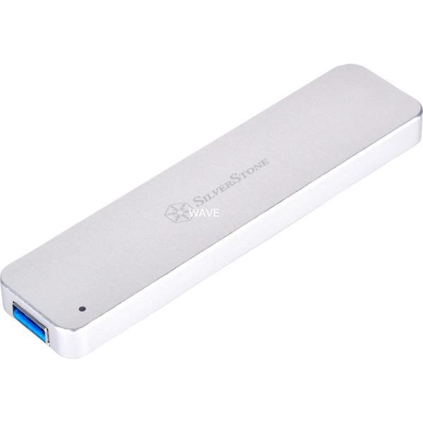 SILVERSTONE SST-MS09S USB 3.1 DRIVE ENCLOSURE SILVER