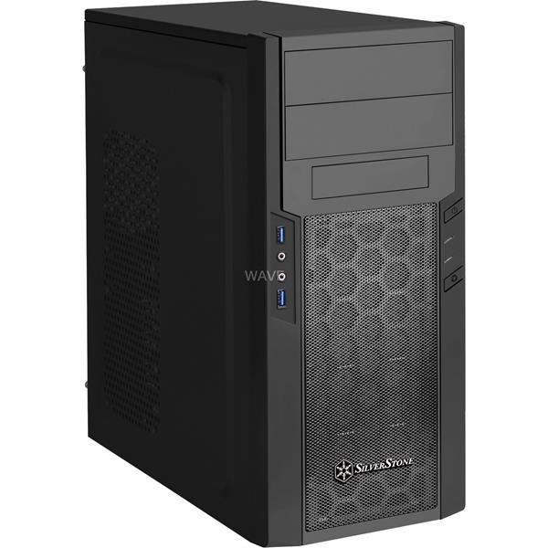 SILVERSTONE SST-PS13B, TOWER CASE 2X 25.5 EXTERNAL 1X 3.5 INCHES EXTERNAL, 2X 3.5-INCH INTERNAL, 1X 2.5-INCH INTERNAL ATX ATX BLACK
