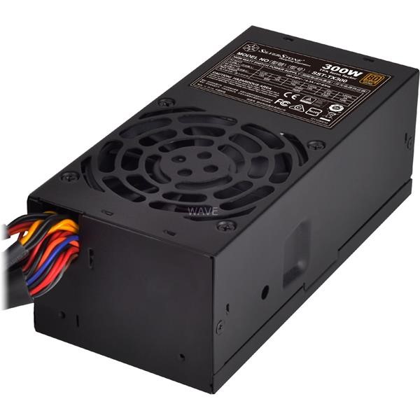 SILVERSTONE SST-TX300, PC POWER SUPPLY 300 WATT ACTIVE PFC, 80 PLUS BRONZE BLACK, 1X PCIE