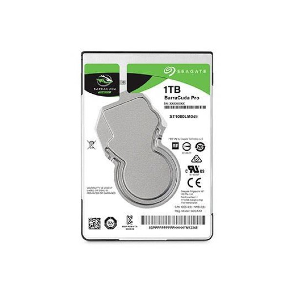 SEAGATE BARRACUDA PRO HARD DISK 2.5 1TB SATA 3 128MB