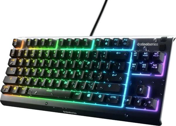 SteelSeries APEX 3 TKL Gaming Πληκτρολόγιο με RGB φωτισμό  US 64831