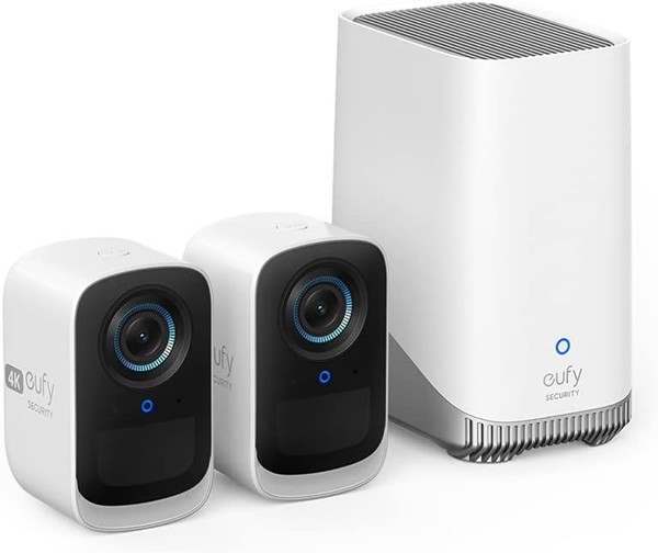 ANKER S300 EufyCam 3C Battery Camera 4K Kit 2+1 With Homebase 3