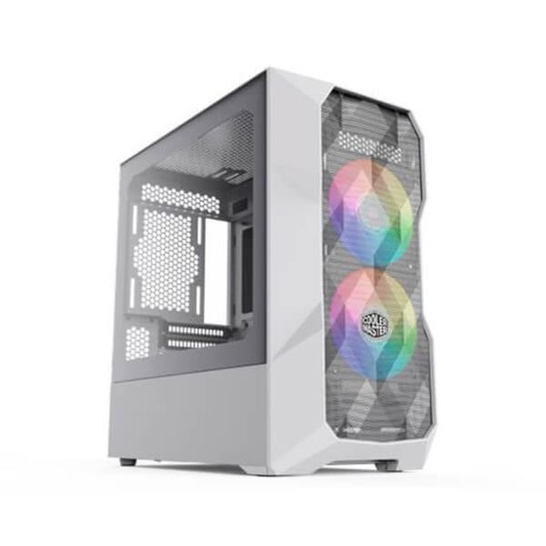 COOLER MASTER  MICRO ATX TD300 MESH WHITE