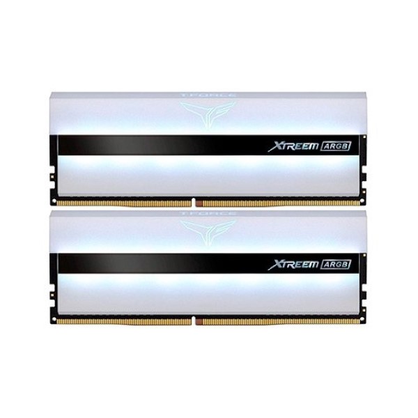 TEAMGROUP  DDR4 16GB 2X8GB 3600MHZ XTREEM RGB / WHITE / CL 18 / 1.35V TF13D416G3600HC18JDC01