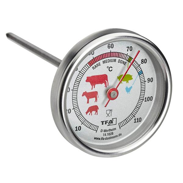 TFA 14.1028 MEAT THERMOMETER STAINLESS STEEL