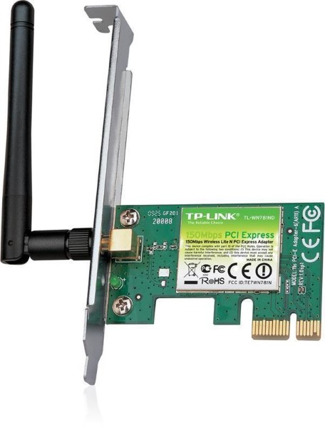 TP-LINK TL-WN781ND 150Mbps Wireless N PCI Express Adapter