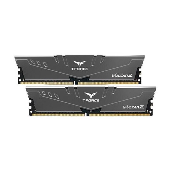 TEAMGROUP  DDR4 16GB 2X8GB 3200MHZ T-FORCE VULCAN Z / GRAY / CL 16 / 1.35V TLZGD432G3200HC16FDC01