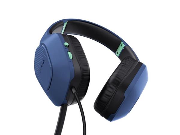 Trust Gam. Hdst Xt415B Zirox Blue 24991 -24991