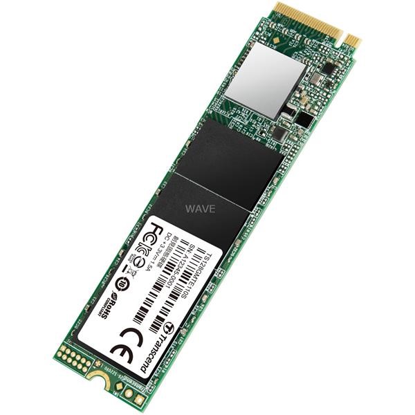 TRANSCEND 110S 128GB, SOLID STATE DRIVE NVME PCIE GEN3 X4, 2280 M.2