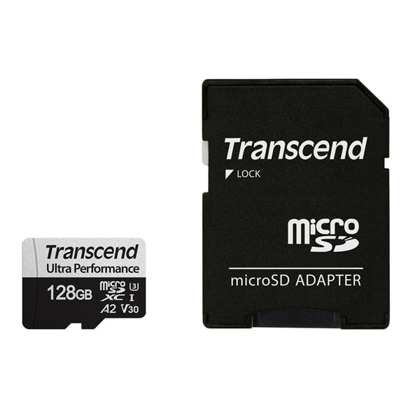 TRANSCEND MICROSDXC 340S   128GB CLASS 10 UHS-I U3 A2