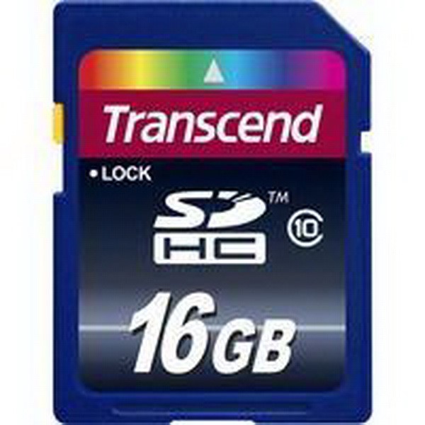 TRANSCEND MEMORY CARD SECURE DIGITAL SDHC CARD 16GB MEMORY CARD CLASS 10