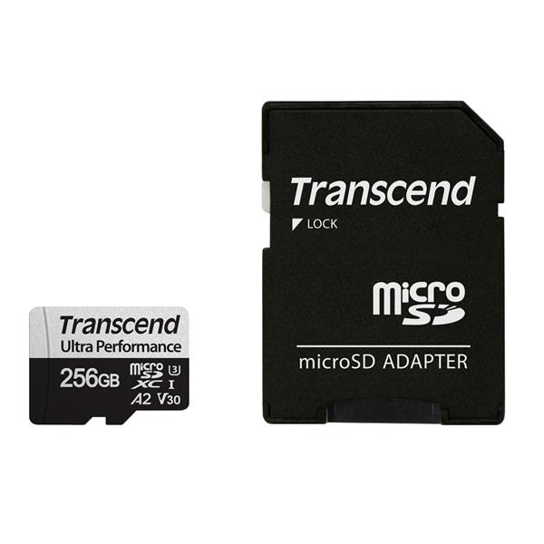 TRANSCEND MICROSDXC 340S   256GB CLASS 10 UHS-I U3 A2