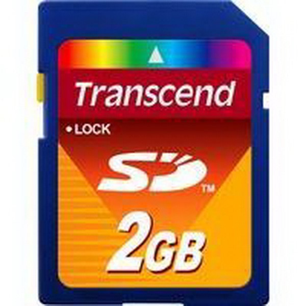 TRANSCEND MEMORY CARD SECURE DIGITAL CARD 2 GB MEMORY CARD