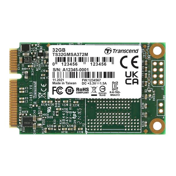 TRANSCEND SSD MSA372M MLC   32GB MSATA SATA III