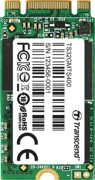 TRANSCEND SSD MTS400S       32GB M.2 SATA III