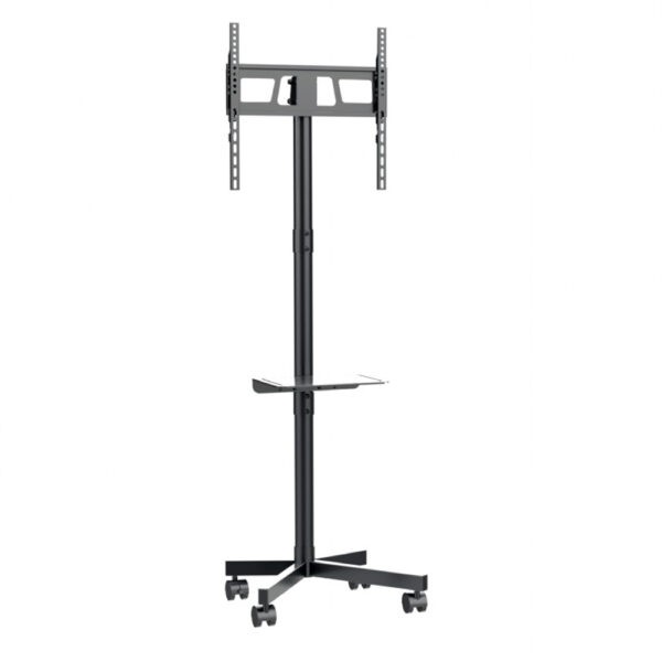 GEMBIRD TV FLOOR STAND TILT WITH CASTER WHEELS 32′-55′ BLACK