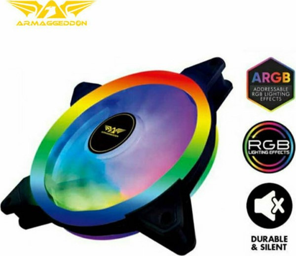 ARMAGGEDDON DUAL LOOP 14CM ARGB COOLING FAN