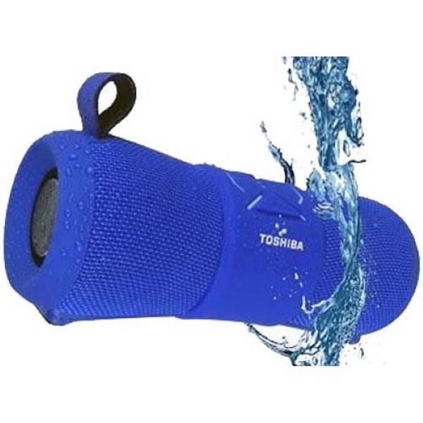 TOSHIBA AUDIO BLUETOOTH PORTABLE SPEAKER BLUE