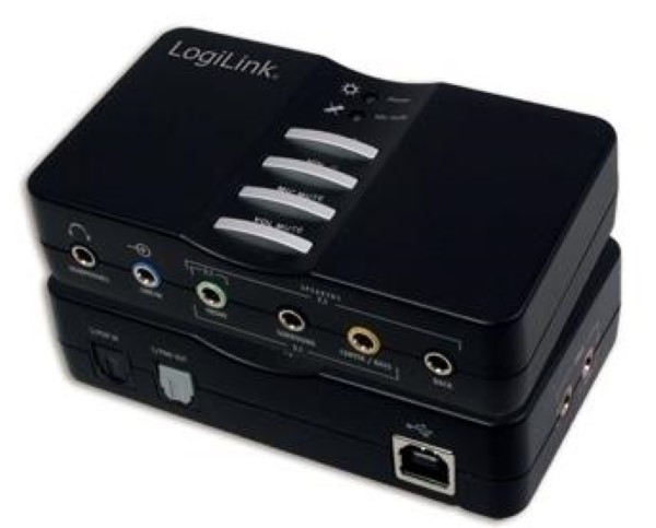 LOGILINK SOUND CARD 7.1 USB BOX UA0099