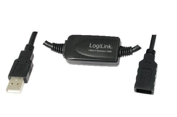 LOGILLINK EXTENSION 2.0 TO USB 2.0 10M CABLE  A  2.0