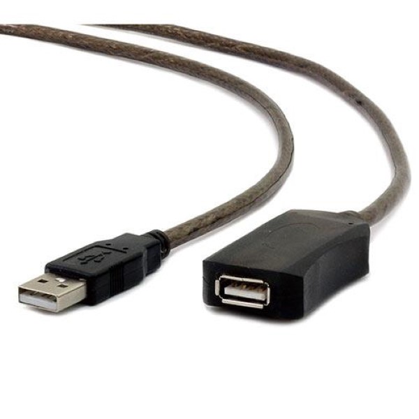 CABLEXPERT ACTIVE USB EXTENSION CABLE BLACK 10M