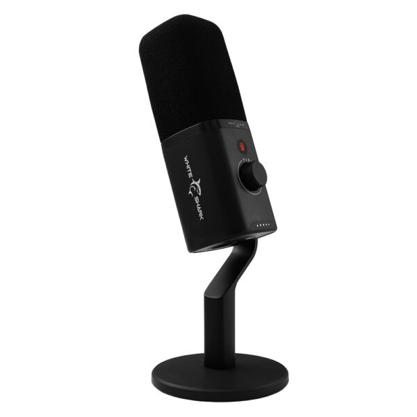 WHITE SHARK BROADCASTING MIKROPHONE DSM-04 BLACK