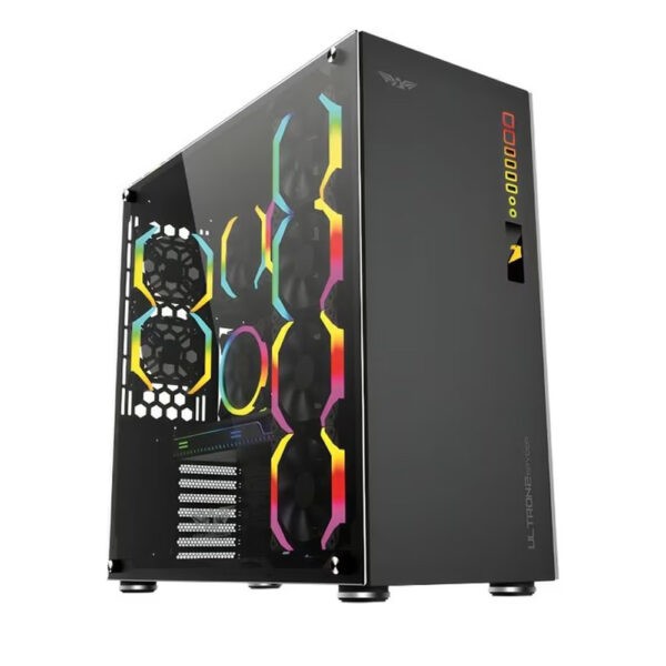 ARMAGGEDDON FULL ATX GAMING PC CASE ULTRO 2 SPYDER
