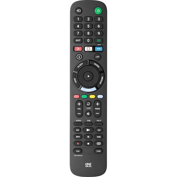 ONE FOR ALL SONY 2.0 REPLACEMENT REMOTE CONTROL URC4912