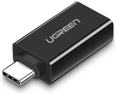 Ugreen Adaptor Otg Type C 3.1 To Usb 3.0 Us173 Black 20808