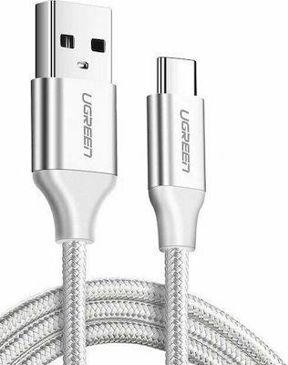 Ugreen Charging Cable Us288 Type-C Silver 3M 60409 3A