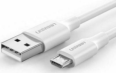 Ugreen Charging Cable Us289 Micro White 1M 60141 2A