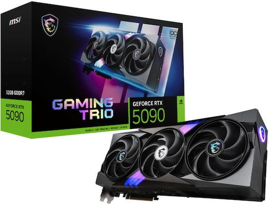 VGA MSI GeForce® RTX 5090 32GB GAMING TRIO OC
