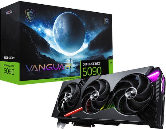 MSI GeForce RTX 5090 32GB GDDR7 Vanguard SOC
