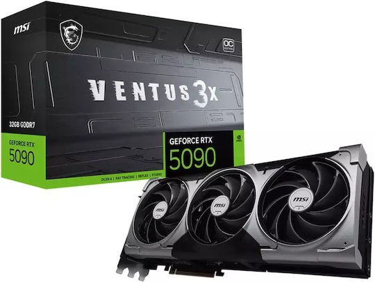 VGA MSI GeForce® RTX 5090 32GB VENTUS 3X OC