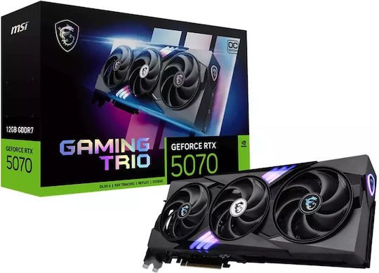 VGA MSI GeForce® RTX 5070 12GB GAMING TRIO OC