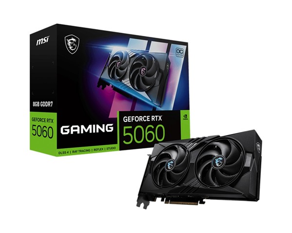 VGA MSI GeForce® RTX 5060 8GB Gaming OC
