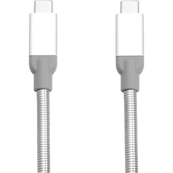 VERBATIM SYNC & CHARGE STAINLESS STEEL USB-C TO USB-C 3.1 30 CM