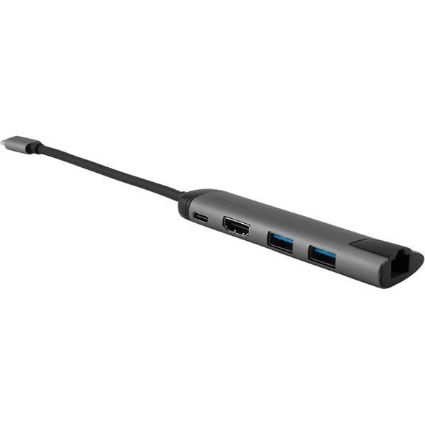 VERBATIM USB-C MULTIPORT HUB USB 3.0 HDMI GIGABIT ETHERNET