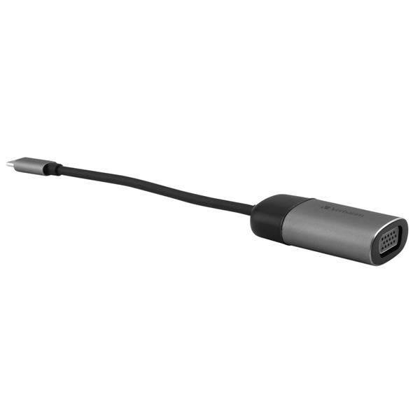 VERBATIM USB-C ADAPTER USB 3.1 GEN 1 VGA 10 CM CABLE